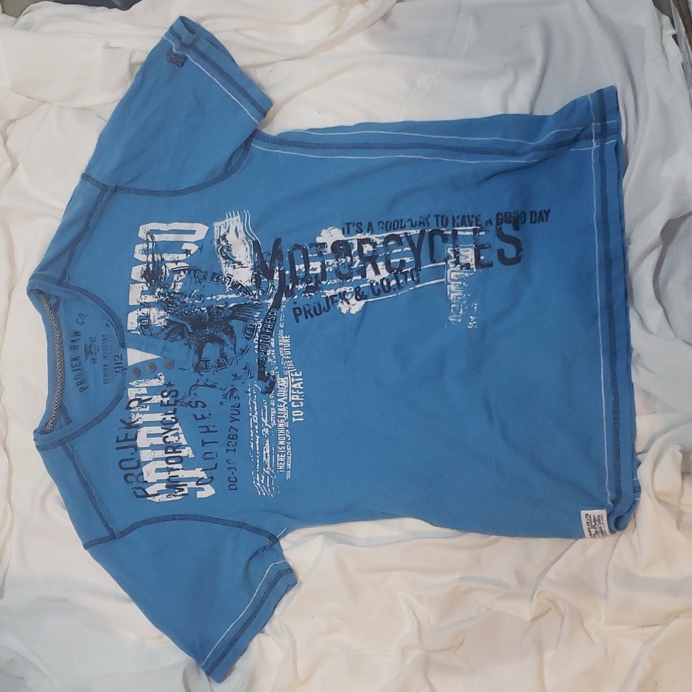 projek raw y2k mens graphic tee